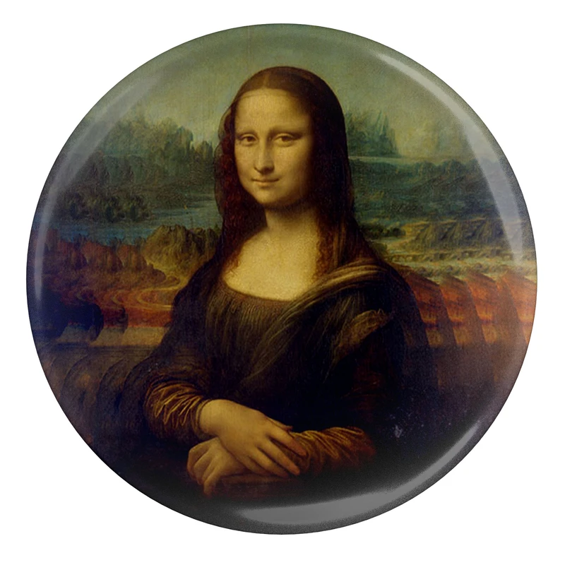 پیکسل مدل نقاشی مونا لیزا یا لبخند ژوکوند از داوینچی کد S15147