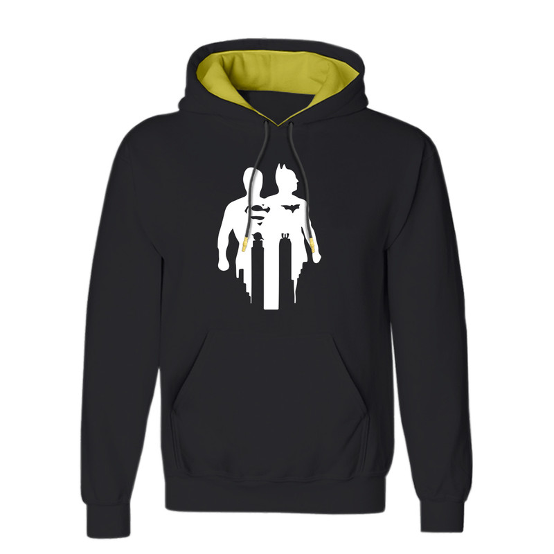 هودی زنانه مدل بتمن و سوپرمن کد 036036