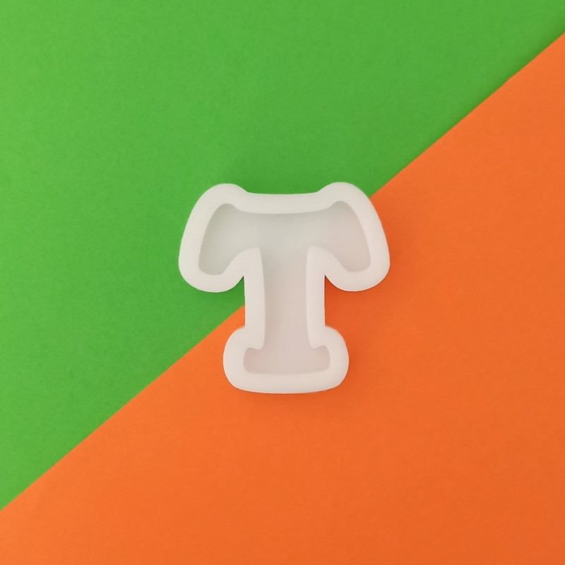 قالب رزین مدل حروف انگلیسی کد T