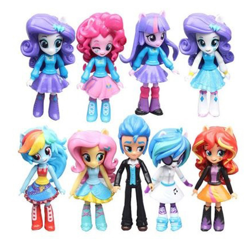 اکشن فیگور مدل Equestria Girls بسته 9 عددی