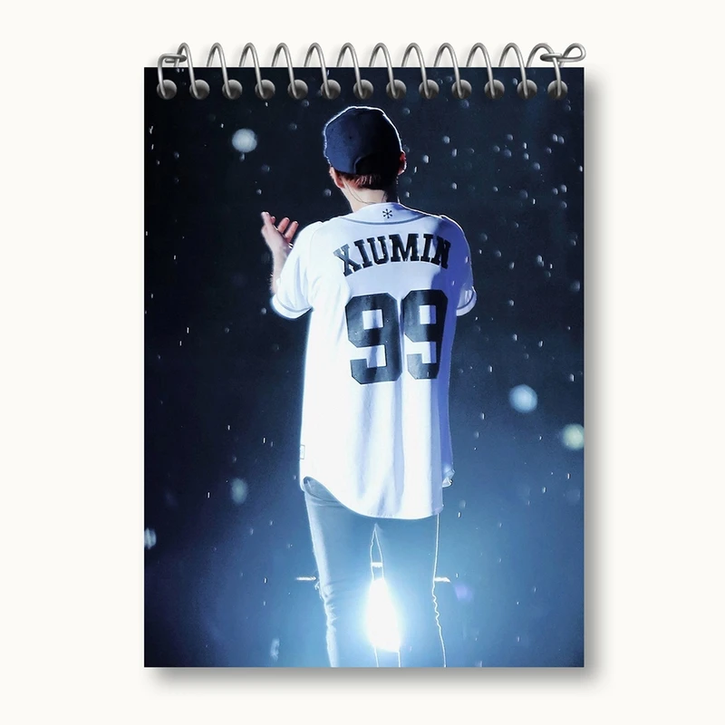 دفتر یادداشت 50 برگ خندالو مدل شیومین گروه اکسو EXO کد 13528