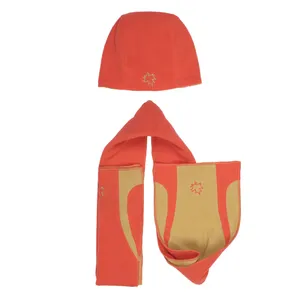 ست کلاه و شال گردن بچگانه مدل 408376