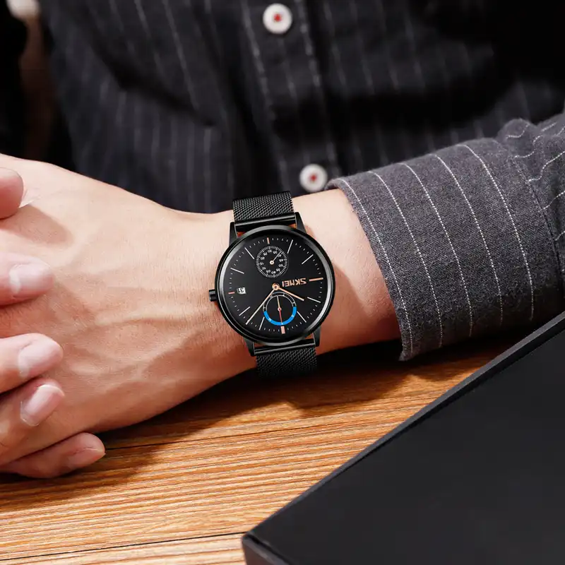 ساعت مچی عقربه ای اسکمی مدل 9182 کد 02