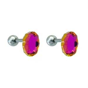 پیرسینگ گوش زنانه ژوپینگ مدل P4140 مجموعه 2 عددی