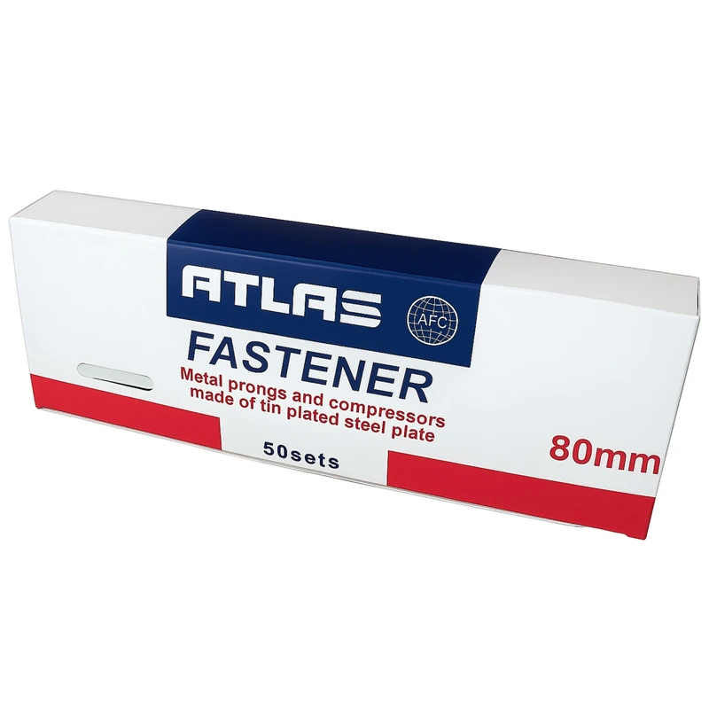 گیره پوشه اطلس مدل 17-7 بسته 50 عددی