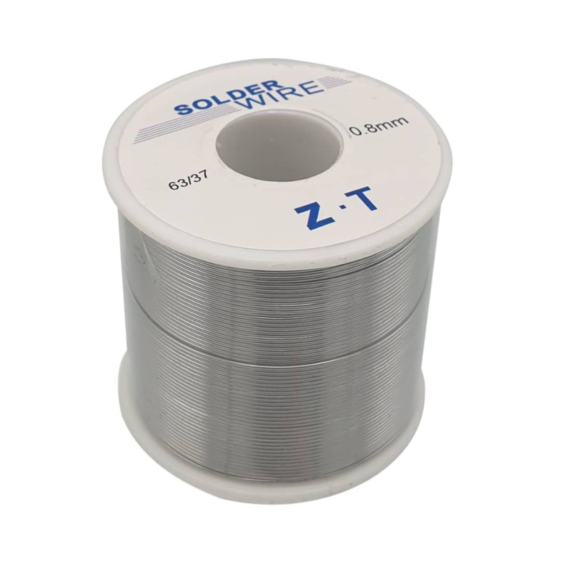 سیم لحیم زد تی مدل 0.8mm 63/37 سیم لحیم زد تی مدل 0.8mm 63/37