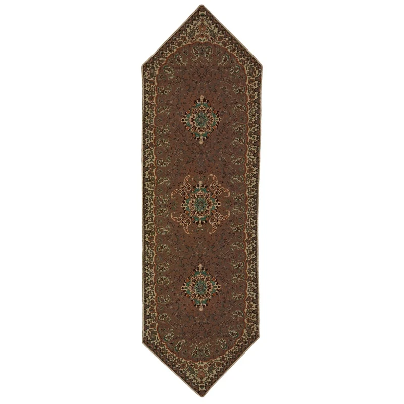 رومیزی ترمه کد TRRA90 مدل رانر