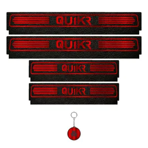 برچسب پارکابی خودرو لندمون کد LM062 MR مناسب برای کوئیک آر مجموعه 4 عددی به همراه جا کلیدی