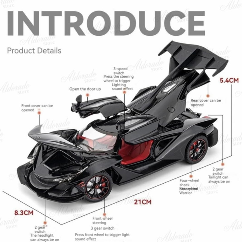 ماکت ماشین مدل آپولو IE دودزا