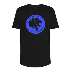 تی شرت لانگ زنانه مدل BLUE LION کد P019 رنگ مشکی