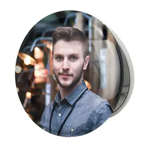 آینه جیبی خندالو طرح دارا حیایی مدل تاشو کد 6322 