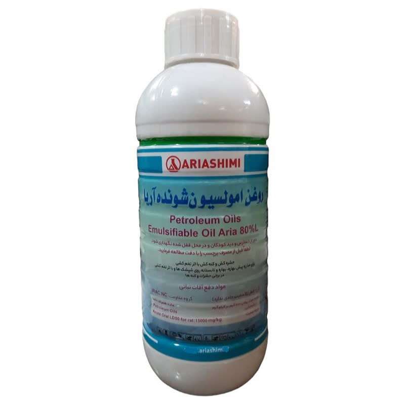روغن امولسیون شونده آریاشیمی کد21 مدل روغن ولک حجم 1 لیتر