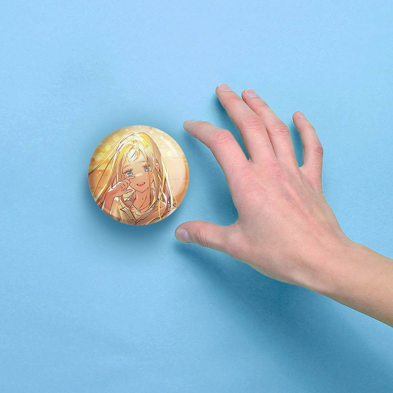 آینه جیبی خندالو مدل اوشیو انیمه سامر تایم رندرینگ SUMMER TIME RENDERING  کد 22284