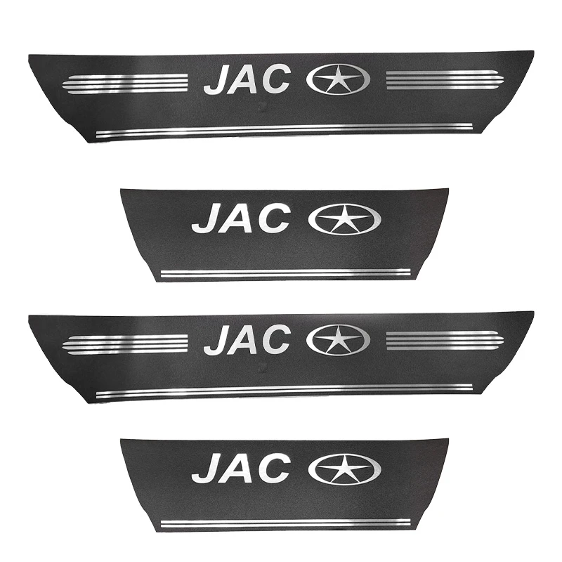 برچسب رکاب خودرو کالانیکس مدل REK-JAC-10307 مناسب برای جک مجموعه 4 عددی