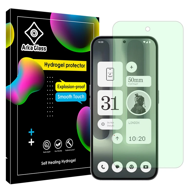 صفحه نمایش حفاظت از نور سبز آرکا گلس مدل Eye Care مناسب برای گوشی موبایل ناتینگ Phone 2a Plus