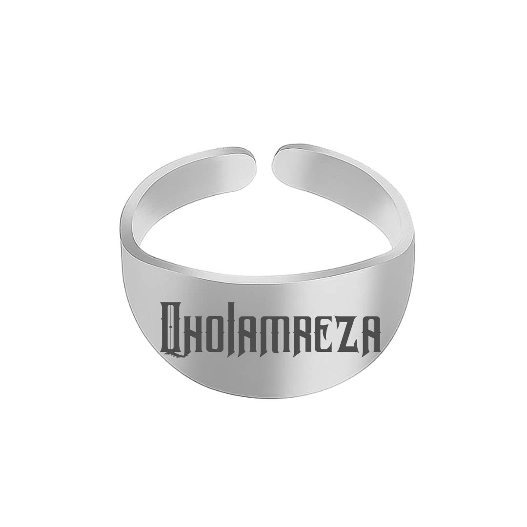 انگشتر نقره مردانه ترمه ۱ مدل غلام رضا کد 320 RSIL