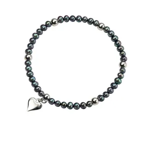 دستبند نقره زنانه المنتز مدل b3832b