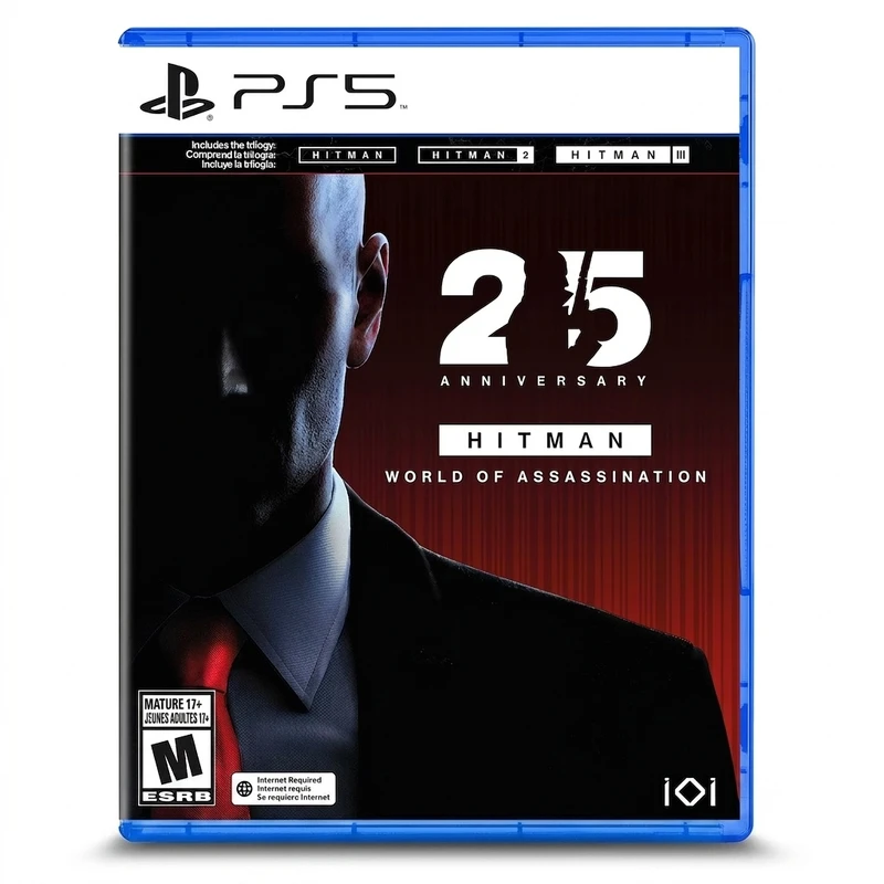 بازی سونی مدل HITMAN : WORLD OF ASSASSINATION نسخه Anniversary Edition مخصوص PS5