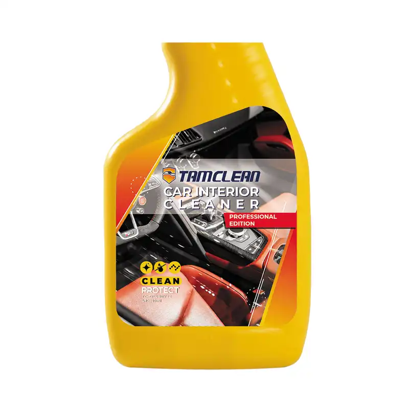 اسپری تمیزکننده داخل خودرو تام کلین مدل TC-DL480Y22 حجم 480 میلی لیتر