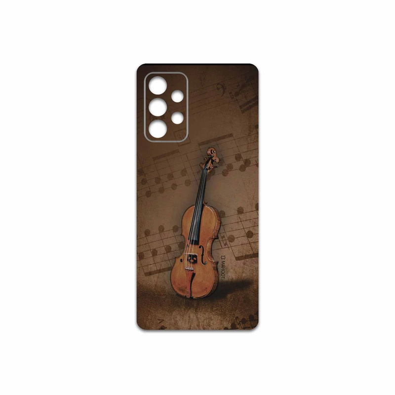 برچسب پوششی ماهوت مدل Violin-Instrument مناسب برای گوشی موبایل سامسونگ Galaxy A52s 5G