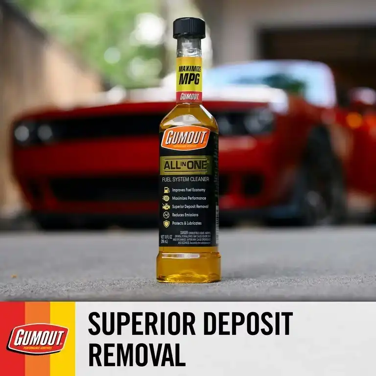 انژکتور شوی و تمیز کننده کامل سیستم سوخت گاموت مدل All In One حجم 295 میلی لیتر