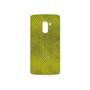 MAHOOT Yellow Snake Skin Cover Sticker for Lenovo A7010