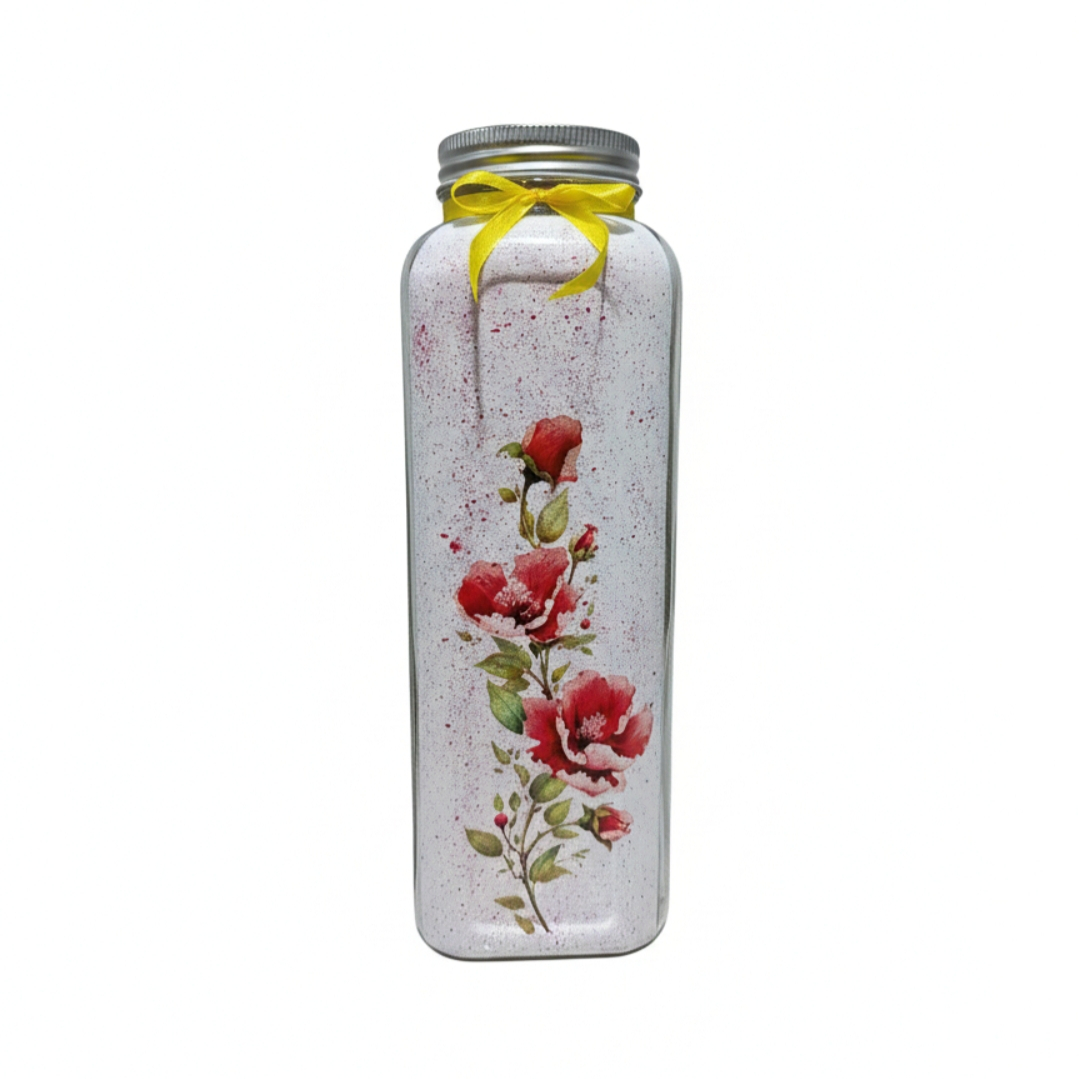 بانکه مدل کتیبه ای طرح گل انار
