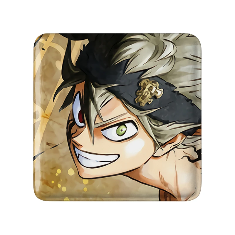 مگنت خندالو طرح آستا انیمه بلک کلاور Black Clover کد 11749