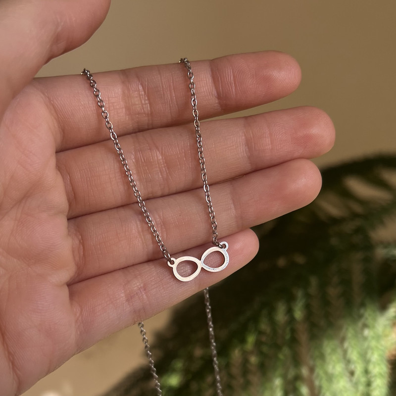 گردنبند زنانه مدل بینهایت
