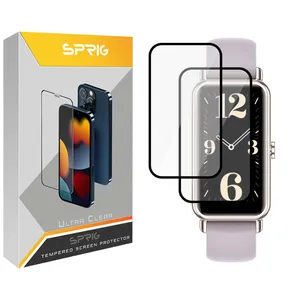 محافظ صفحه نمایش نانو اسپریگ مدل SPG مناسب برای ساعت هوشمند هوآوی Watch Fit Mini بسته دو عددی