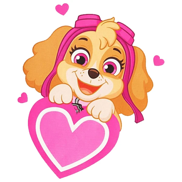  استیکر پارچه و لباس پاد آفرین طرح سگ های نگهبان کد 4651