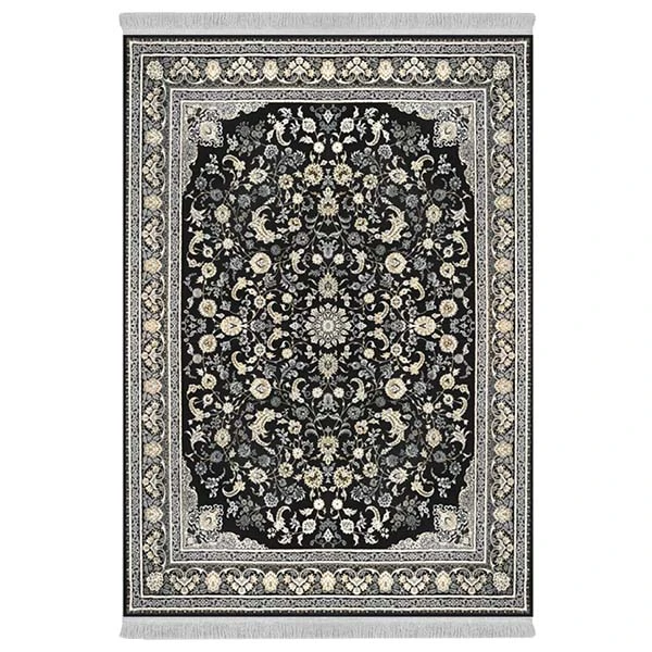 فرش پارچه‌ای دفه مدل فرشینه هازان مخمل طرح فانتزی کد 3180