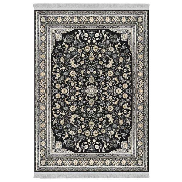 فرش پارچه‌ای دفه مدل فرشینه هازان مخمل طرح فانتزی کد 3180