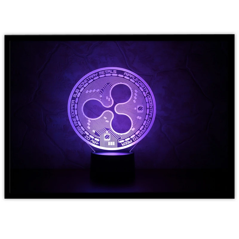 تابلو بکلیت طرح ارز دیجیتال ریپل مدل B-S2498