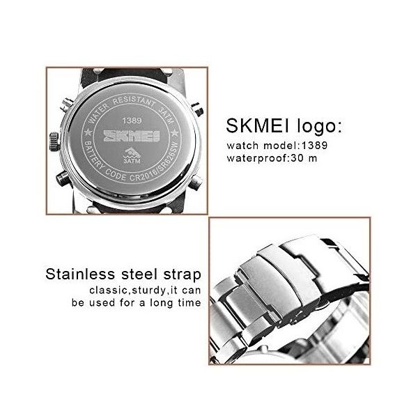 ساعت مچی عقربه‌ای مردانه  کوارتز اسکمی مدل 1-1389 -  - 6