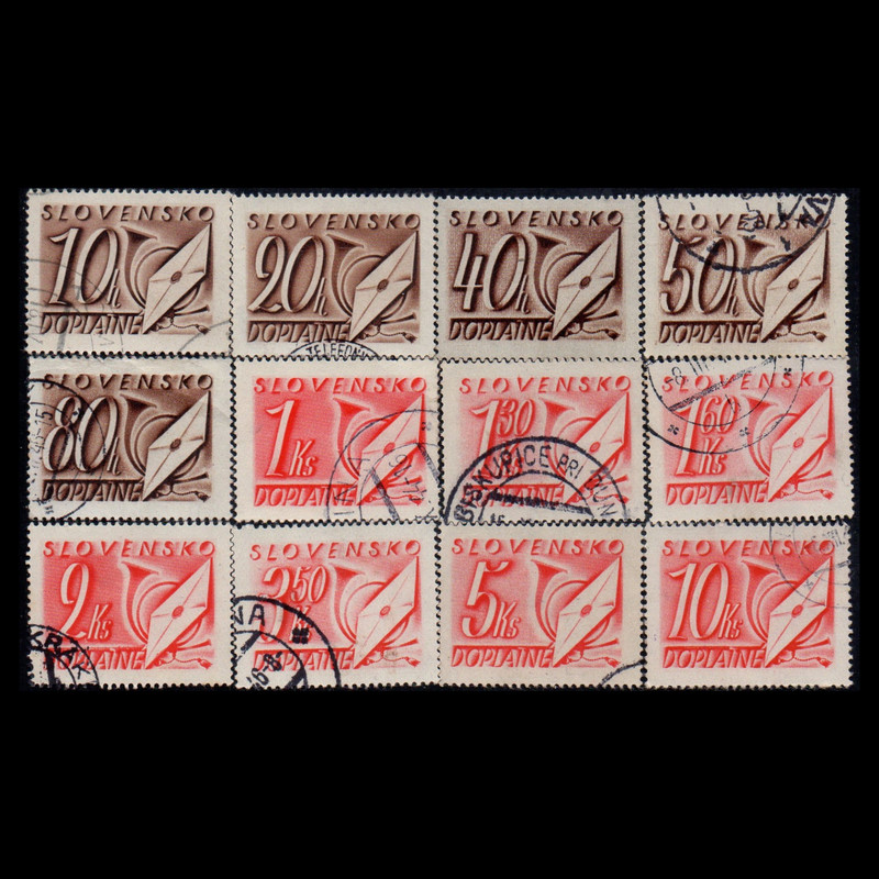 تمبر یادگاری طرح کشور اسلواکی مدل 1937 مجموعه 12 عددی تمبر یادگاری طرح کشور اسلواکی مدل 1937 مجموعه 12 عددی