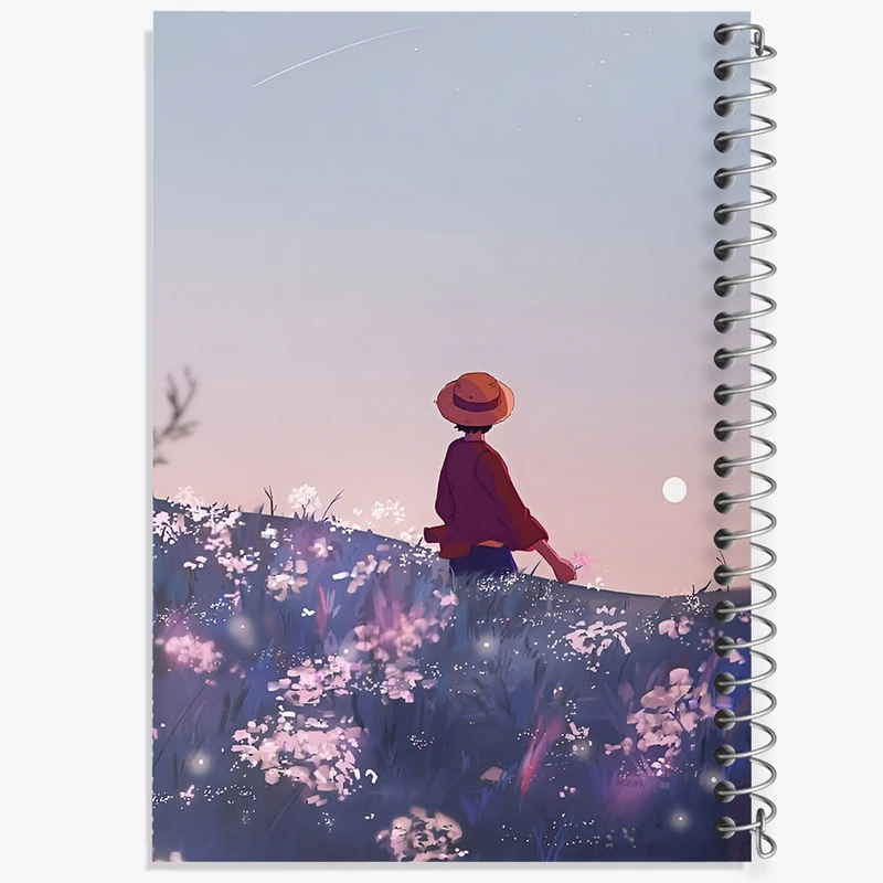 دفتر مشق 50 برگ خندالو طرح انیمه لوفی وان پیس کد N3656