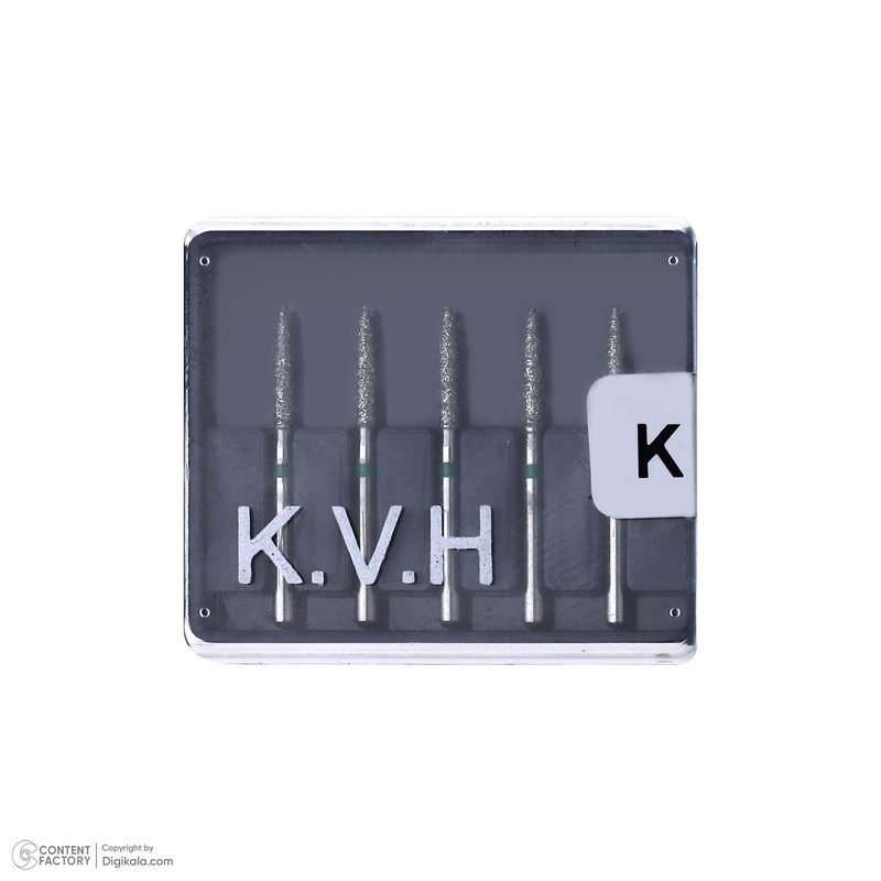 فرز دندانپزشکی کاویچ مدل شعله شمعی کد 016-862 بسته 5 عددی
