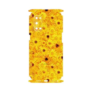 MAHOOT Yellow_Flower-FullSkin Cover Sticker for Oppo Reno4 Pro 5G