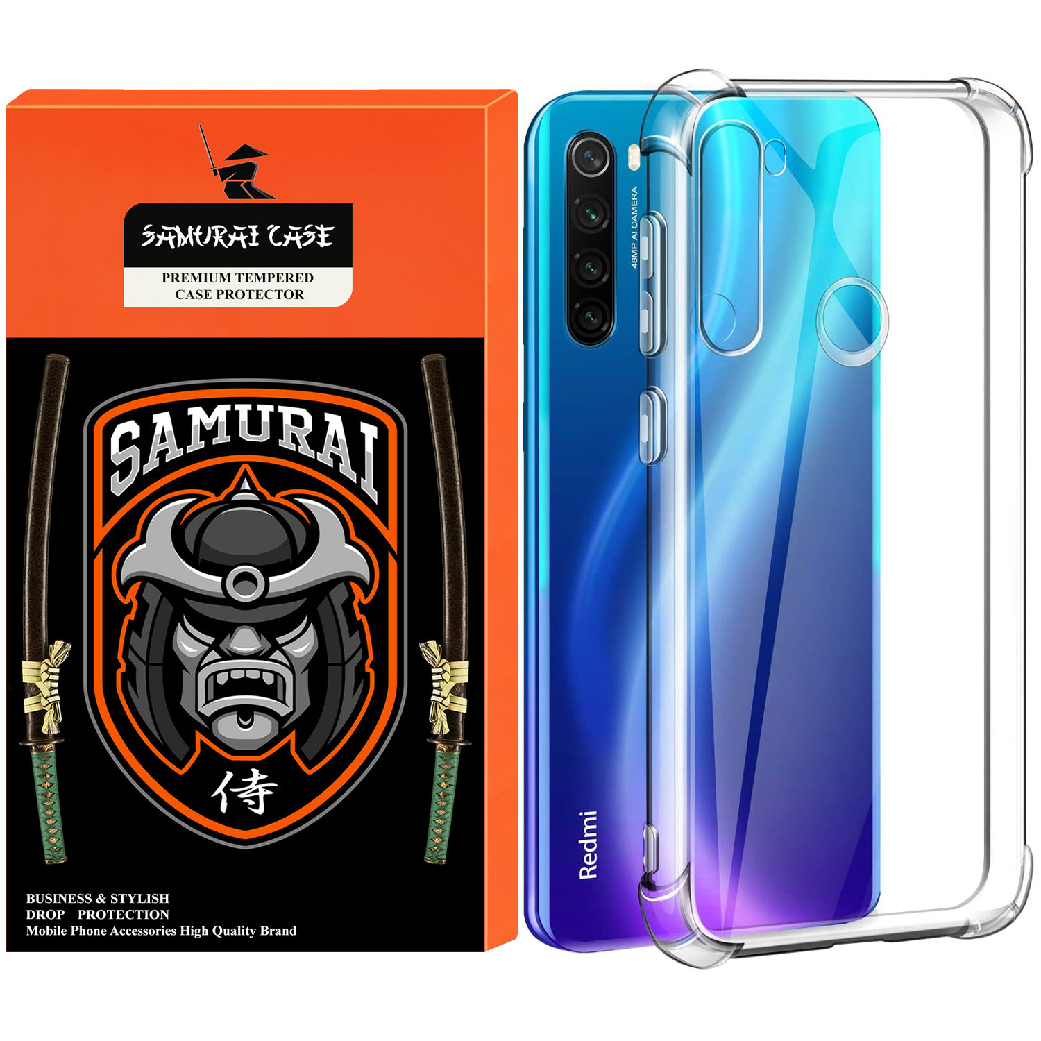 کاور سامورایی مدل Airbag مناسب برای گوشی موبایل شیائومی Redmi Note 8