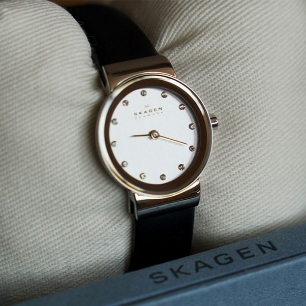 ساعت مچی عقربه ای زنانه اسکاژن دانمارک مدل Skagen 358XSSLBC -  - 5