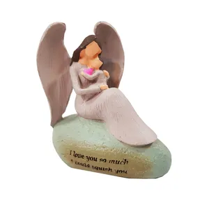 مجسمه مدل فرشته مادر و کودک کد 302