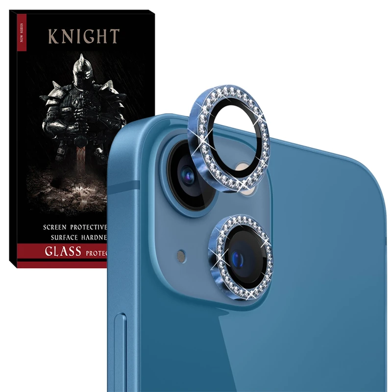 محافظ لنز دوربین فلزی نایت مدل RNG Diamond KT مناسب برای گوشی موبایل اپل iPhone 14