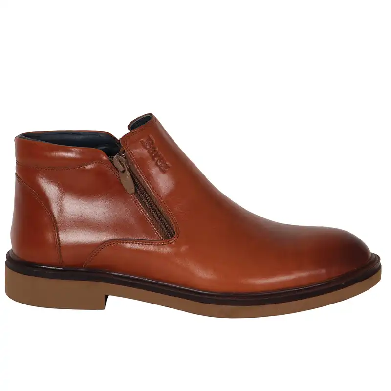 نیم بوت مردانه چرم بارز مدل DK94.A