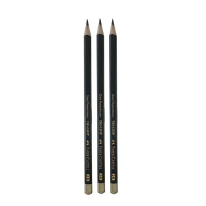 مداد مشکی فابر کاستل مدل TRI-GRIPبسته 3 عددی