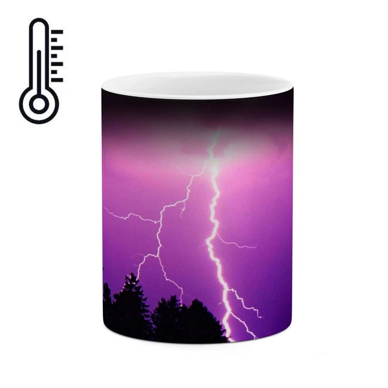 ماگ حرارتی کاکتی مدل رعد و برق کد  mgh12594