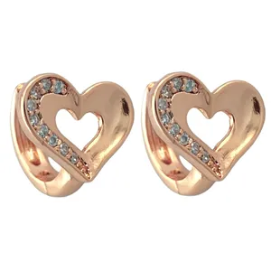 گوشواره زنانه ژوپینگ مدل قلب کد E4069
