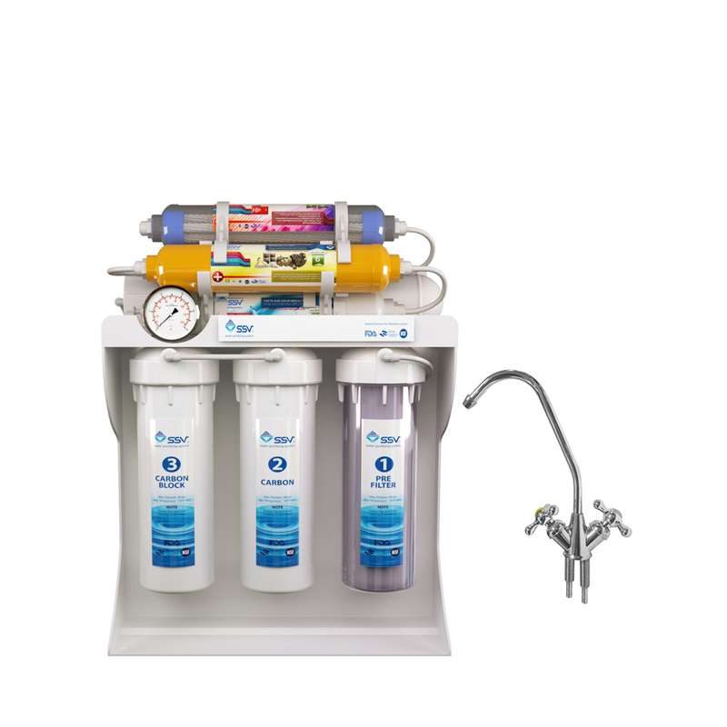 دستگاه تصفیه کننده آب اس اس وی مدل UltraPro 2W X1000 به همراه شیر دوکاره
