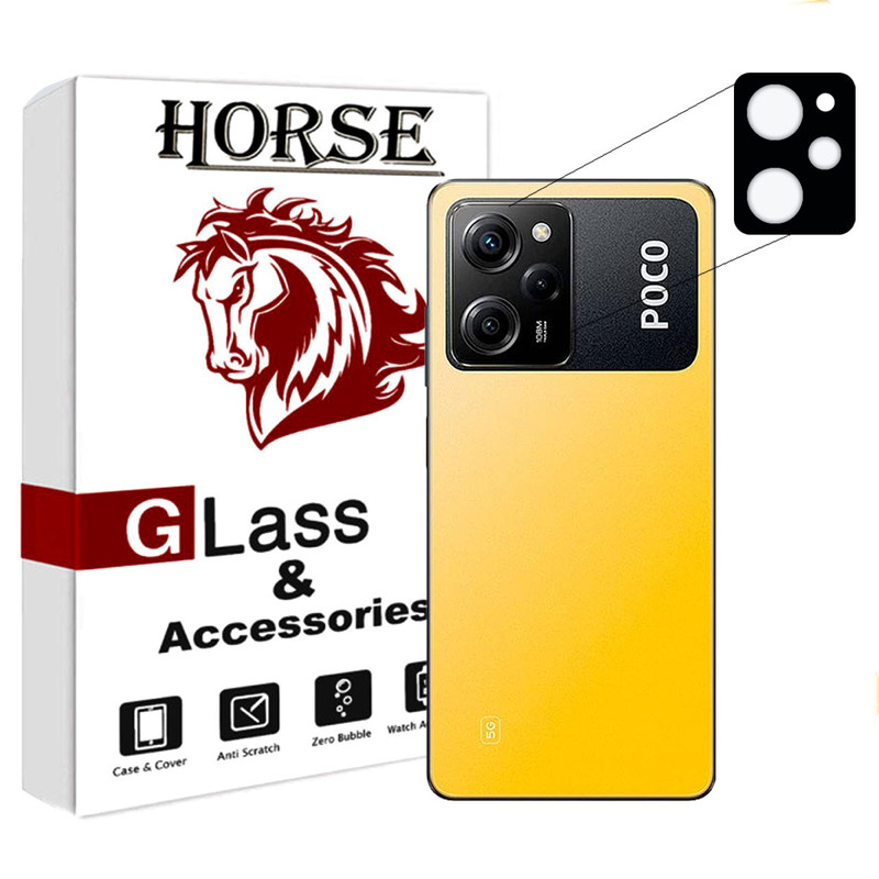 محافظ لنز دوربین هورس مدل 5DLENSHORS مناسب برای گوشی موبایل شیائومی Poco X5 Pro