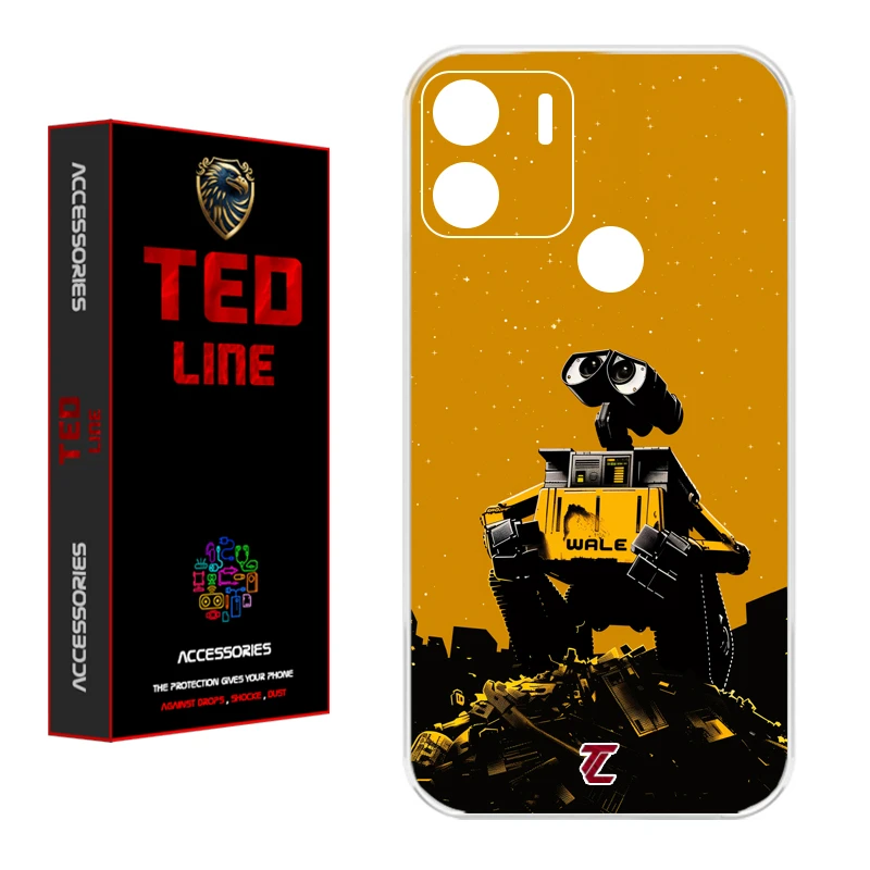 کاور تد لاین طرح ربات والی کد 1133 مناسب برای گوشی موبایل شیائومی Redmi A1 Plus / A2 Plus / Poco C51